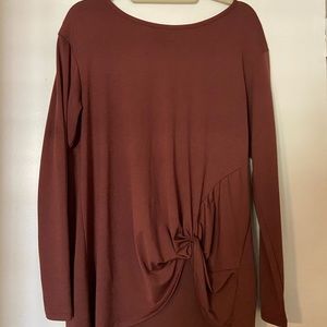 Long sleeve Knot Shirt